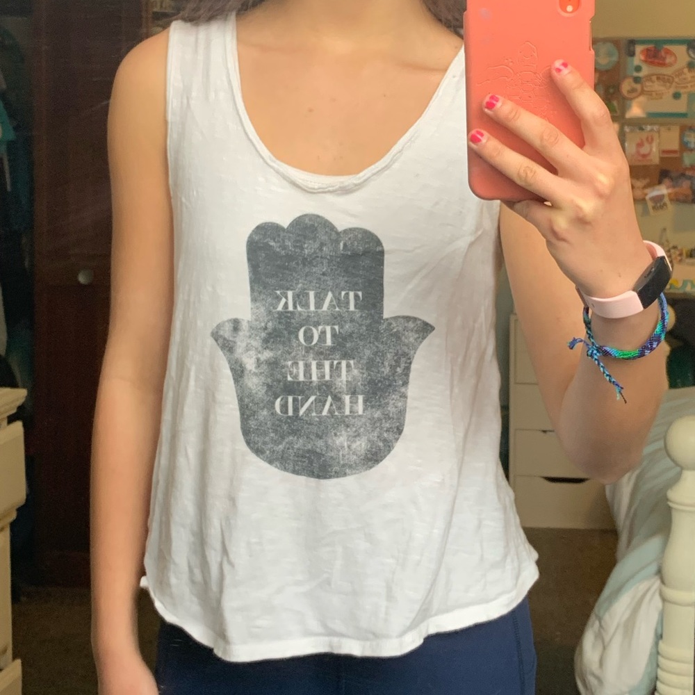 Sassy “Talk to the Hand” Tank Top